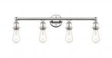 Innovations Lighting 616-4W-PN - Edison - 4 Light - 29 inch - Polished Nickel - Bath Vanity Light