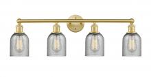 Innovations Lighting 616-4W-SG-G257 - Caledonia - 4 Light - 32 inch - Satin Gold - Bath Vanity Light