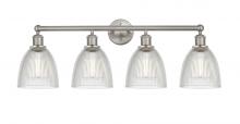 Innovations Lighting 616-4W-SN-G382 - Castile - 4 Light - 33 inch - Brushed Satin Nickel - Bath Vanity Light