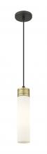 Innovations Lighting 617-1P-BAB-G617-11SWH - Boreas - 1 Light - 3 inch - Black Antique Brass - Cord Hung - Mini Pendant