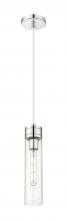 Innovations Lighting 617-1P-PC-G617-11SDY - Boreas - 1 Light - 3 inch - Polished Chrome - Cord Hung - Mini Pendant