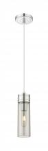 Innovations Lighting 617-1P-PC-G617-8SM - Boreas - 1 Light - 3 inch - Polished Chrome - Cord Hung - Mini Pendant