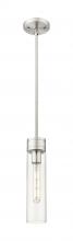 Innovations Lighting 617-1S-SN-G617-11CL - Boreas - 1 Light - 3 inch - Satin Nickel - Stem Hung - Mini Pendant