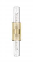 Innovations Lighting 617-2W-BB-G617-11SDY - Boreas - 2 Light - 24 inch - Brushed Brass - Bath Vanity Light