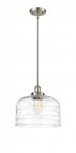 Innovations Lighting 916-1S-SN-G713-L-LED - Bell - 1 Light - 12 inch - Brushed Satin Nickel - Mini Pendant