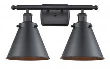 Innovations Lighting 916-2W-BK-M13 - Appalachian - 2 Light - 16 inch - Matte Black - Bath Vanity Light