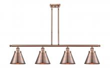 Innovations Lighting 916-4I-AC-M13-AC - Appalachian - 4 Light - 48 inch - Antique Copper - Stem Hung - Island Light