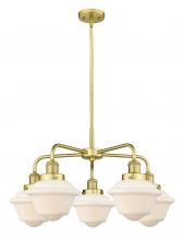 Innovations Lighting 916-5CR-SG-G531 - Oxford - 5 Light - 26 inch - Satin Gold - Chandelier