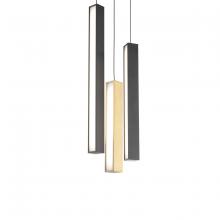 Modern Forms US Online PD-64803R-BK/AB-BK - Chaos Multilight Pendant Light