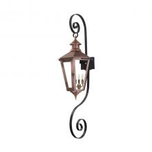 Primo Gas Lanterns NW-22E_TSBS - Two Light Top and Bottom Scroll