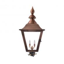 Primo Gas Lanterns OA-33E_PM - Two Light Post Mount