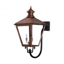 Primo Gas Lanterns SV-22E_GN - Two Light Gooseneck Bracket