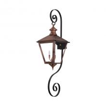 Primo Gas Lanterns SV-27E_TSBS - Two Light Top and Bottom Scroll