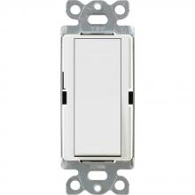 Lutron Electronics CA-1PSNL-WH - CLARO 120VAC/600W SP SWITCH WH