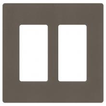 Lutron Electronics SC-2-TF - SATIN WALLPLATE 2G TF