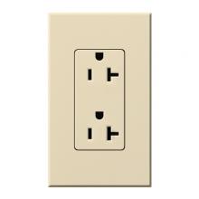 Lutron Electronics NTR-20-TR-BE - NT 20A TAMPER RESIST RECP BEIGE