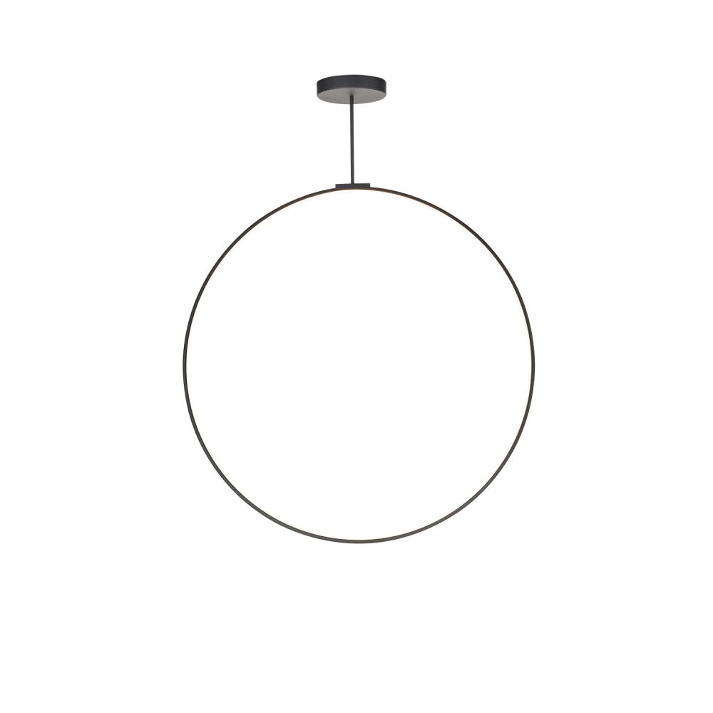 Cirque 48-in Black LED Pendant