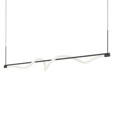 Kuzco Lighting Inc LP95354-BK - Cursive 54-in Black LED Linear Pendant