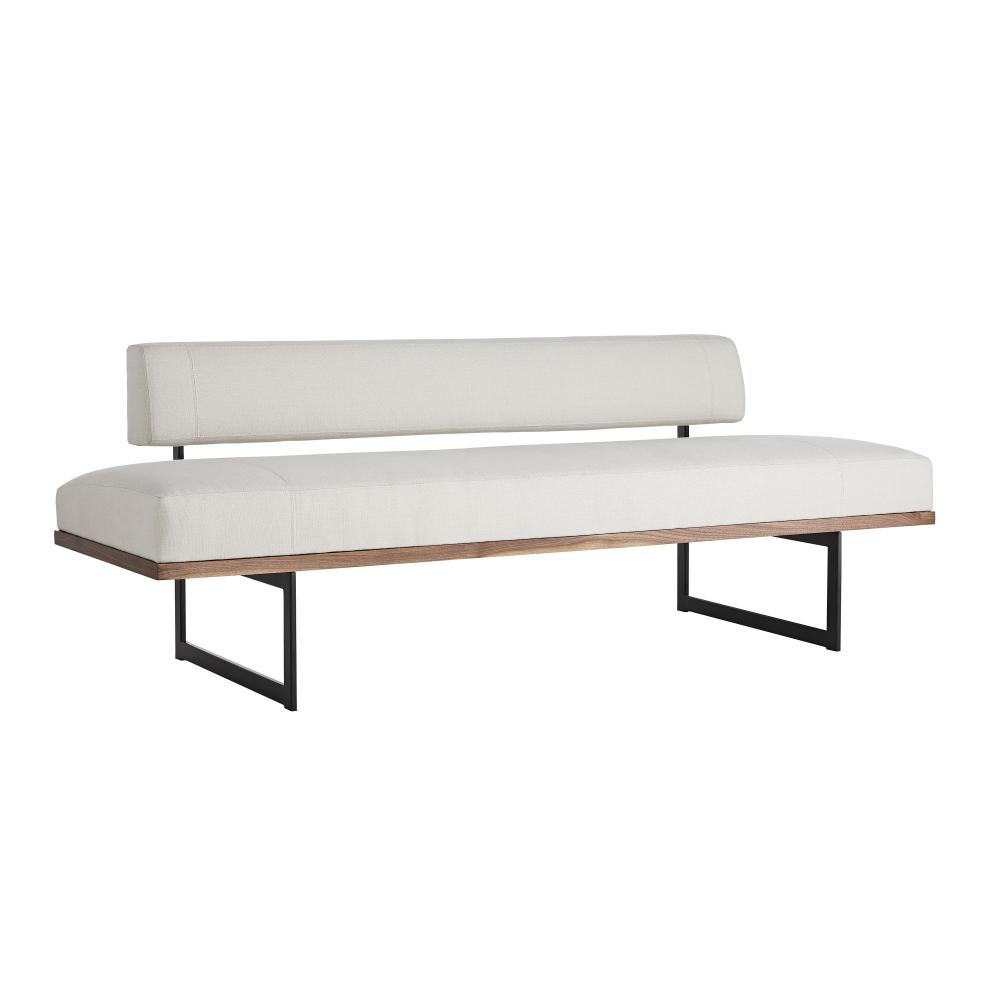 Tuck Bench Bone Linen