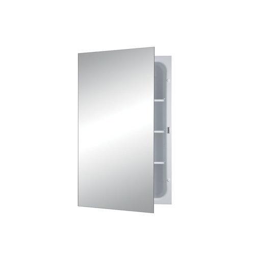 Focus, Recessed, 26 in. W x 16 in.H Single Door, Frameless, Bulk Pack of two 1438.