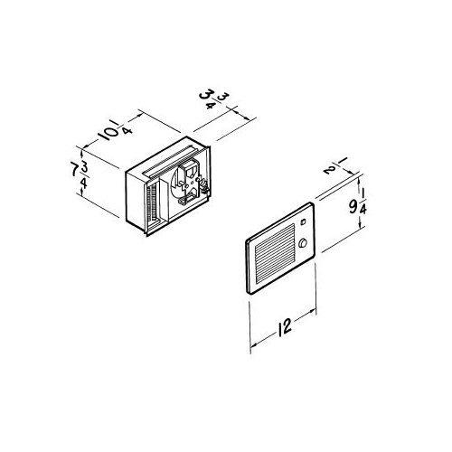 Project Pack Housing Unit. Use with all Comfort-Flo Finish Units.