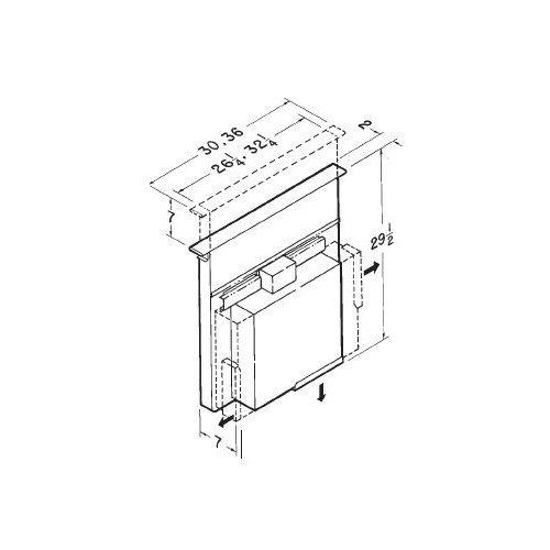 36 in., Downdraft, Black, Internal/External Blower, 900 CFM.