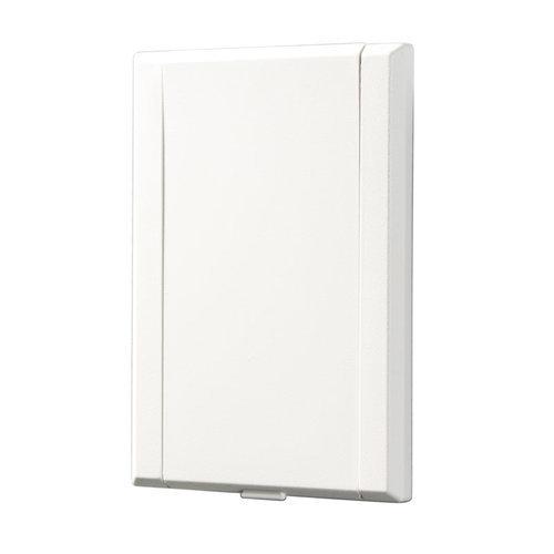 Central Vacuum Wall Inlet,  White.