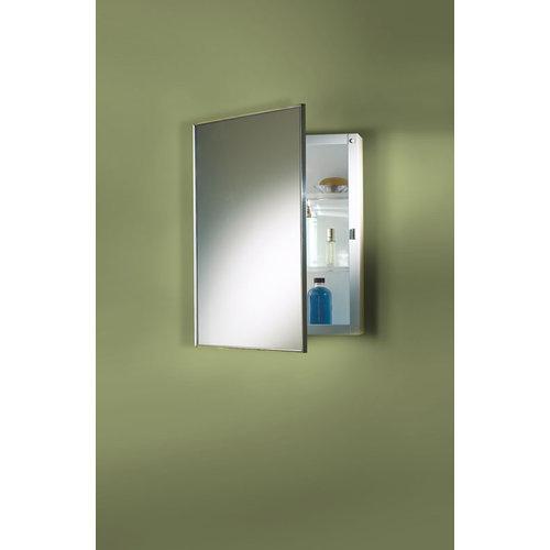 Basic Styleline, Surface Mount,  16 in.W x 22 in.H,  Premium float glass mirror.