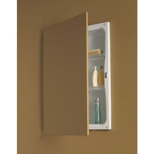 Basic Hideaway, Recessed, 16-1/4 in.W x 21-1/2H, Frameless Medicine Cabinet.