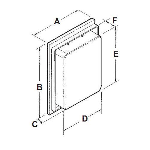 Basic Styleline, Recessed,  16 in.W x 26 in.H,  Miedicine Cabinet, Stainless Trim.