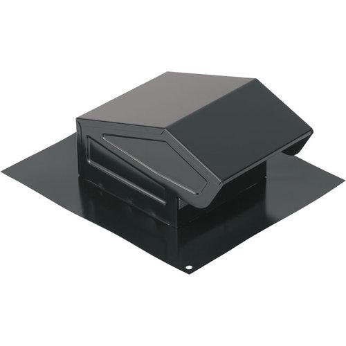 Roof Cap, Black, 3 in. or 4 in. Round Duct.