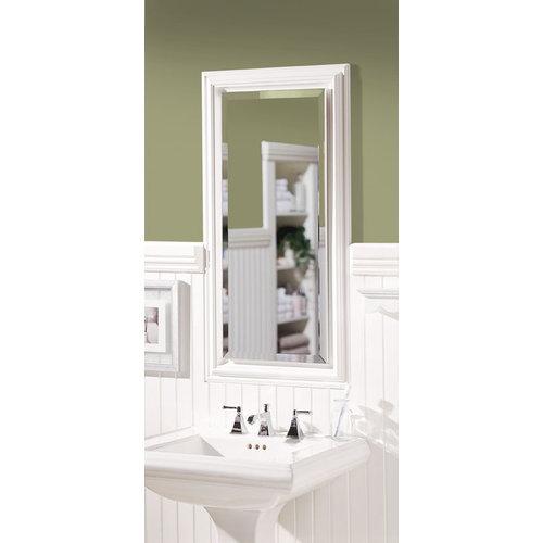 Gallery Collection, Deluxe White, Recessed, 15 in.W x 35 in.H, Bevelved 4 in. deep.