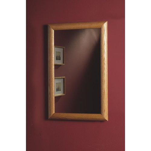 Chapel Hill, Recessed, 17-1/4 in.W x 27-1/4 in.H, Honey Oak Framed Mirror.