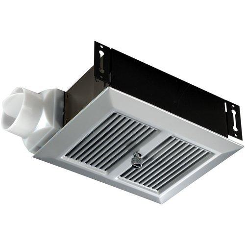 Ceiling/Wall Fan, Aluminum Grille, 3 in. Duct, 80 CFM.