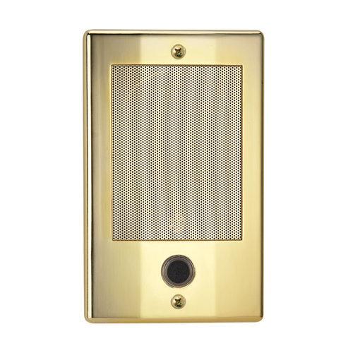 NM Series Door Speaker - Bright Brass Finish