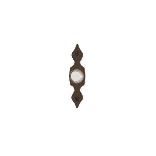 Door Chime Pushbutton, oil-rubbed bronze — lighted