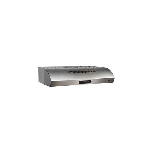 30 in., Under Cabinet Range Hood - Stainless Steel, 450 CFM