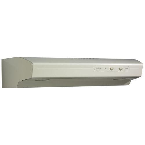 30 in., Bisque-on-Bisque, Under Cabinet Hood, 220 CFM.