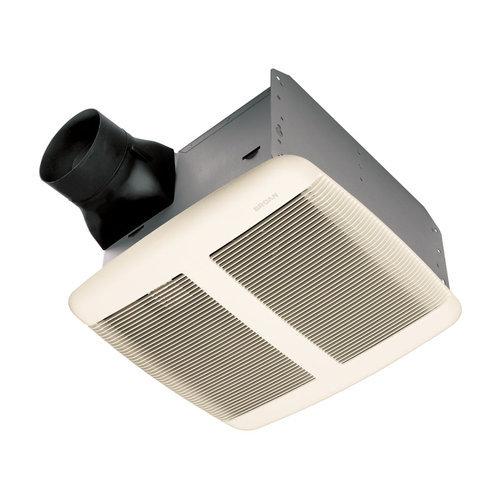 Ultra Silent Bath Fan, Fan/ Light/Night Light,  White Grille,  110 CFM.