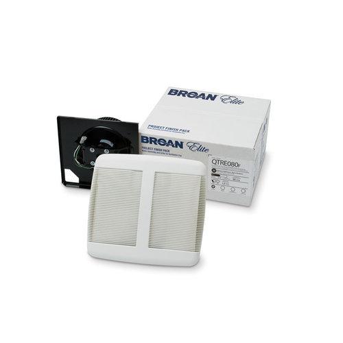 Project Finish Pack, For Bathroom Fan, 110 CFM.  Uses QTXR000HF Housing Pack. Energy Star® Qualified