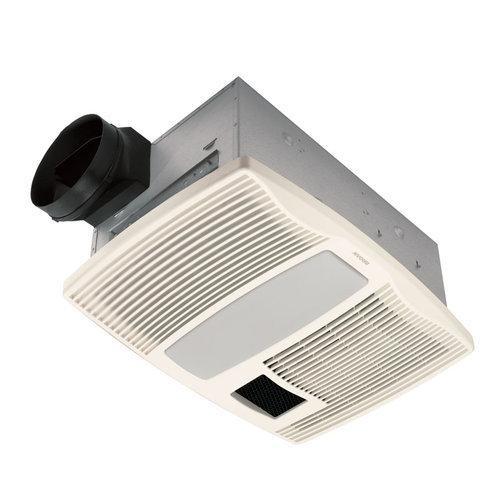 Ultra Silent Series, Heater/Fan/Light, 1500W Heater, 120W Incandescent Bulb, 7W Nightlight, 110 CFM.