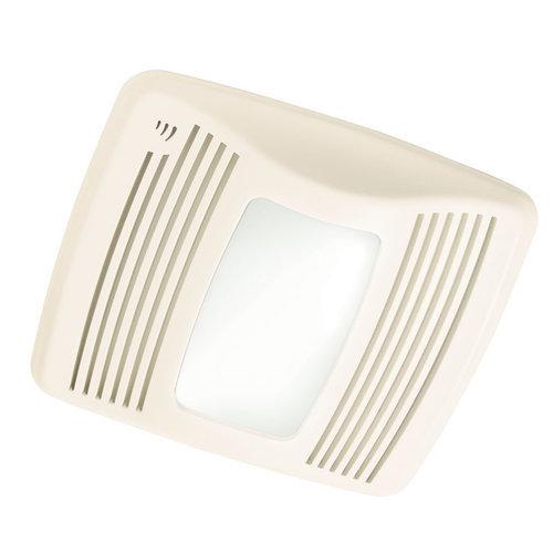 Ultra Silent Series, Humidity Sensing, 100W Incandescent Light, 4W Nightlight, 110 CFM.