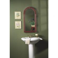 Broan-Nutone 830C - Baker Street, Recessed, 17-3/16 in.W x 34 in.H,Cherry, Arched Single Door.