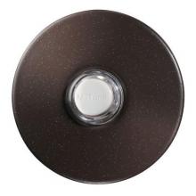 Broan-Nutone PB41LBR - Door Chime Pushbutton, oil-rubbed bronze stucco — lighted