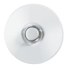 Broan-Nutone PB41LWH - Door Chime Pushbutton, white stucco — lighted