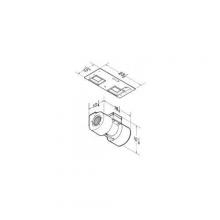 Broan-Nutone RM326H - Internal Blower for Rangemaster RM60000 Series, 1200 CFM Installation rough-in kit included. 10 in. 