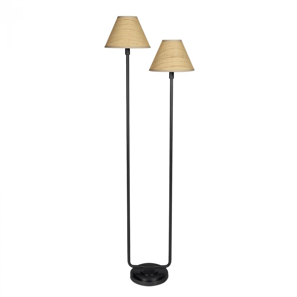 Regina Andrew Polly Floor Lamp (Blackened Brass