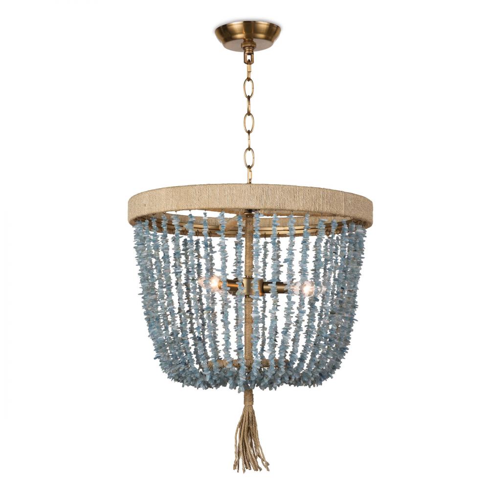 Regina Andrew Milos Chandelier (Aqua)