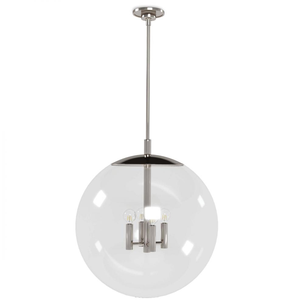 Regina Andrew Cafe Pendant Large (Polished Nicke