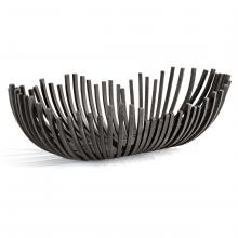 Regina Andrew 20-1206 - Regina Andrew Webbed Bowl Oblong (Blackened Iron